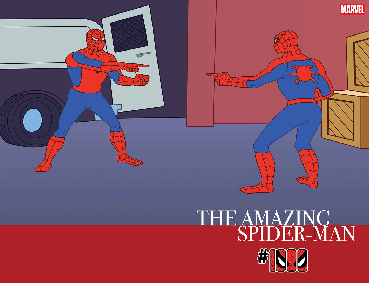 AMAZING SPIDER-MAN #1000 MARVEL ANIMATION SPIDER-MAN 1967 WRAPAROUND VARIANT 09/16/2026