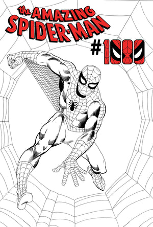 AMAZING SPIDER-MAN #1000 1/50 STEVE DITKO B&W VARIANT 09/16/2026