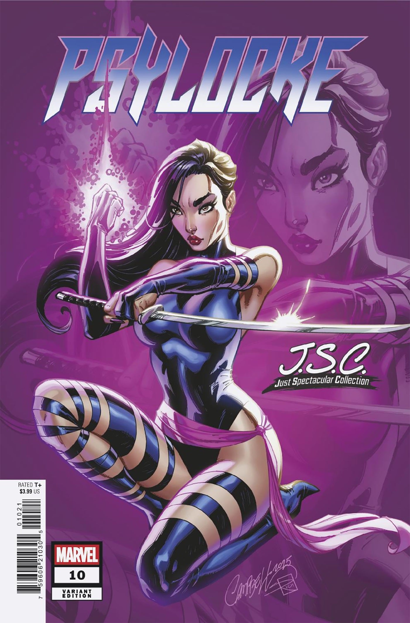 PSYLOCKE #10 J SCOTT CAMPBELL VAR 8/20/2025