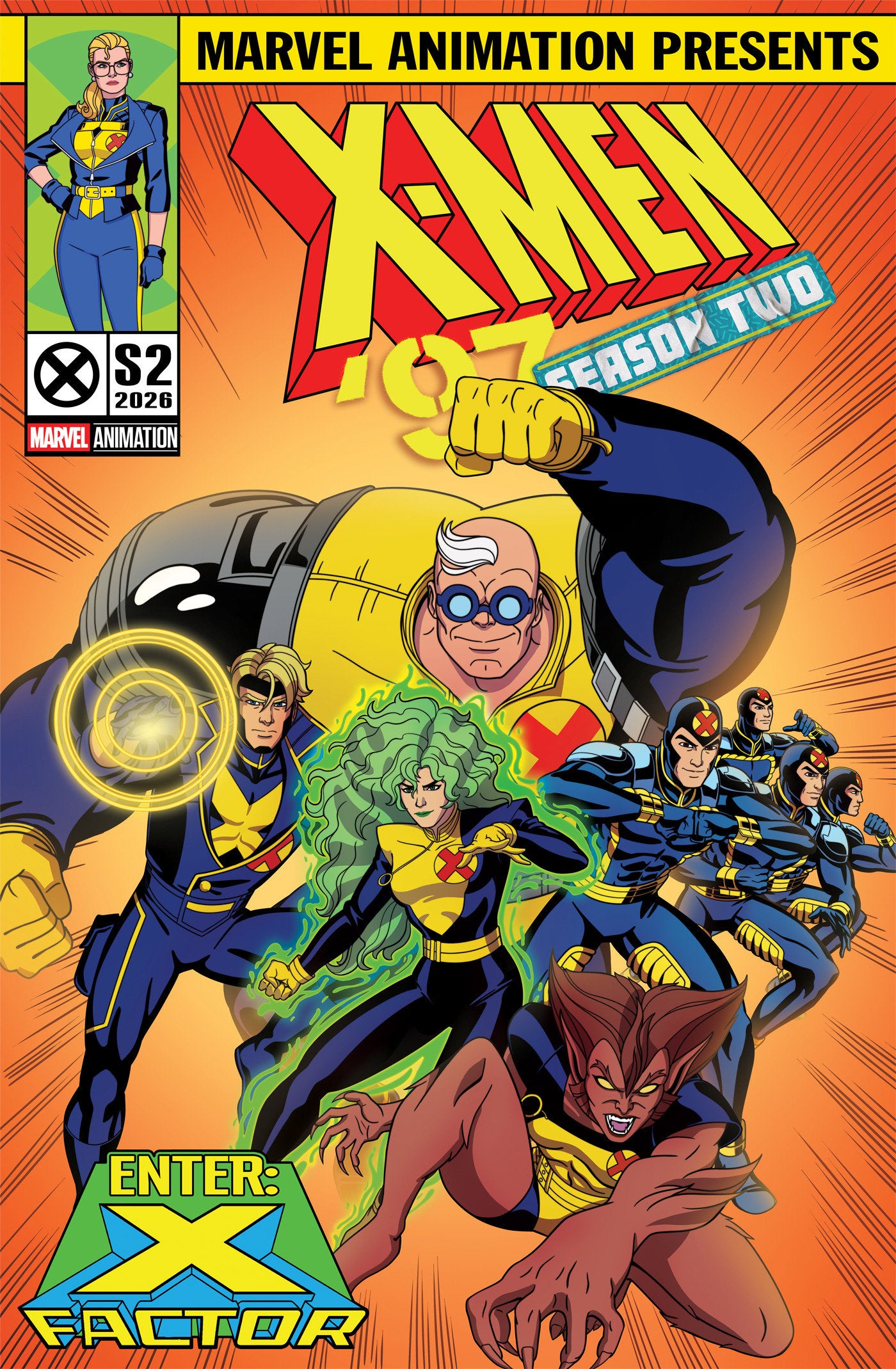 X-MEN '97: SEASON TWO #5 ANIMATION VARIANT 10/14/2026