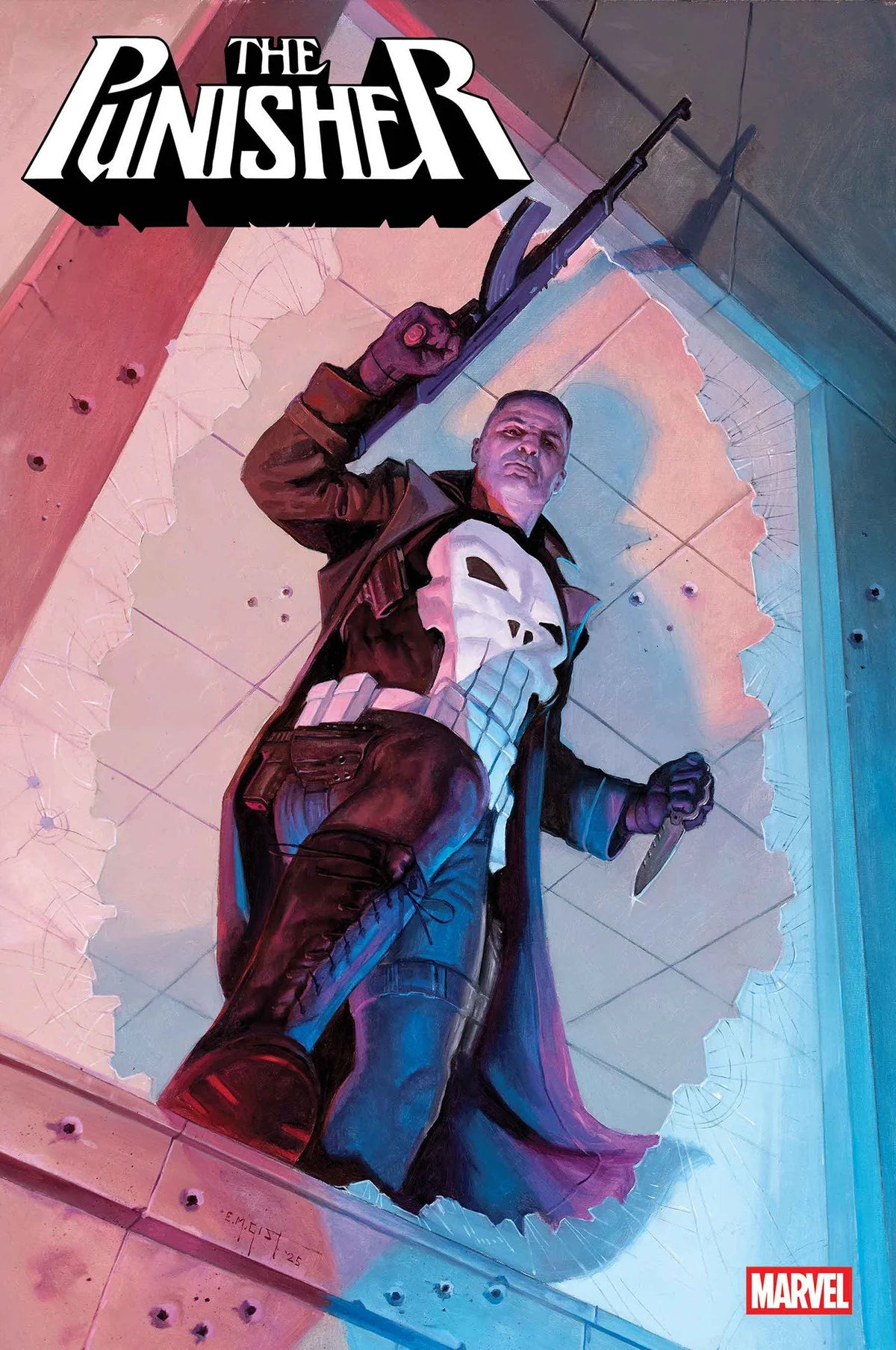 PUNISHER RED BAND #1 E.M. GIST VARIANT *SIGNED*