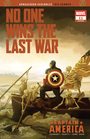 CAPTAIN AMERICA #11 CHIP ZDARSKY FORESHADOW VARIANT 05/13/2026