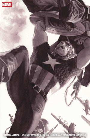 CAPTAIN AMERICA #13 ALEX ROSS MARVEL DIMENSIONS VARIANT [ARM] 07/15/2026