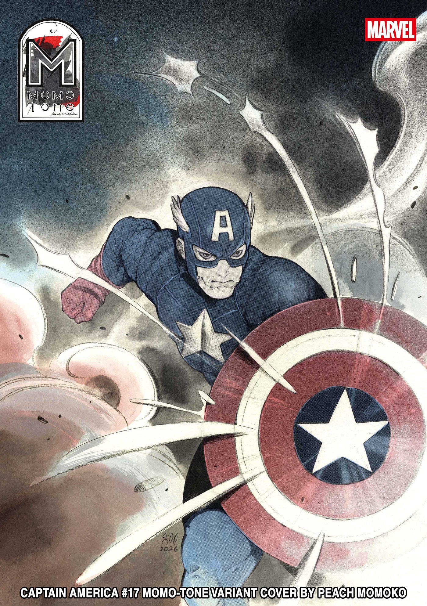 CAPTAIN AMERICA #17 PEACH MOMOKO MOMO-TONE VARIANT 11/11/2026