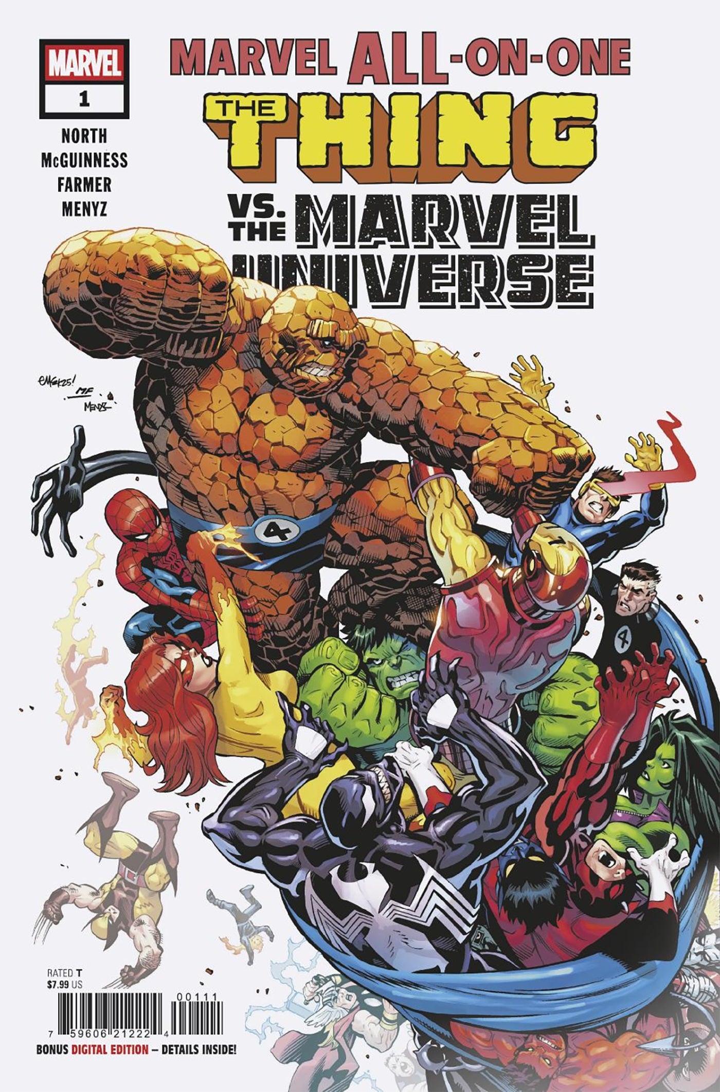 MARVEL ALL-ON-ONE #1 8/20/2025