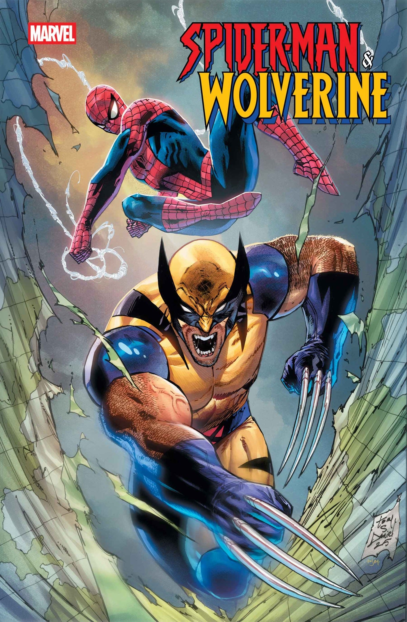 SPIDER-MAN & WOLVERINE #4 TONY DANIEL VAR 08/13/2025