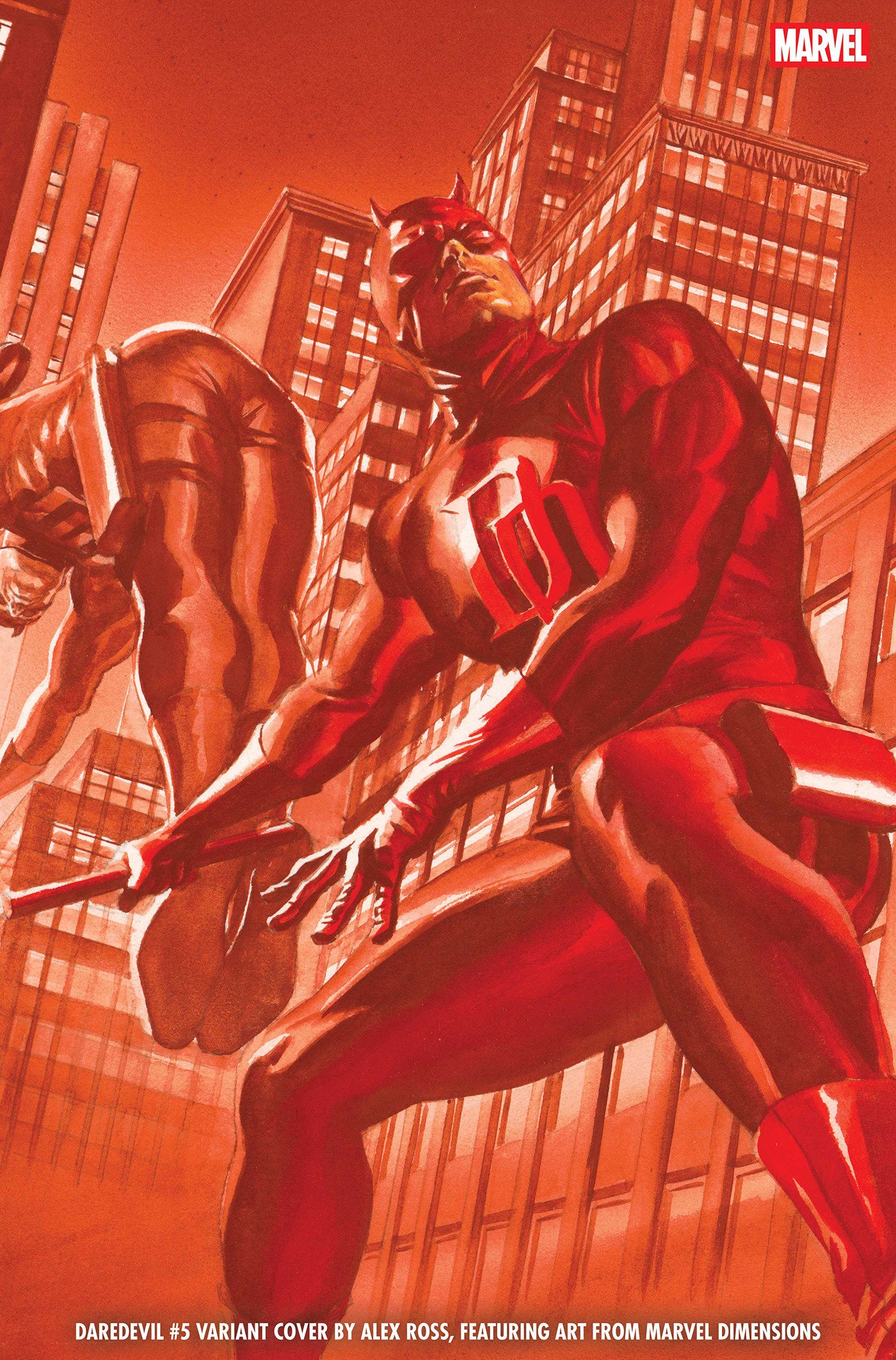 DAREDEVIL #5 ALEX ROSS MARVEL DIMENSIONS VARIANT 08/19/2026