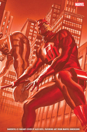 DAREDEVIL #5 ALEX ROSS MARVEL DIMENSIONS VARIANT 08/19/2026