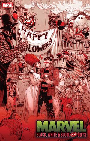 MARVEL: BLACK, WHITE & BLOOD AND GUTS #1 JOSHUA CASSARA VARIANT 10/08/25