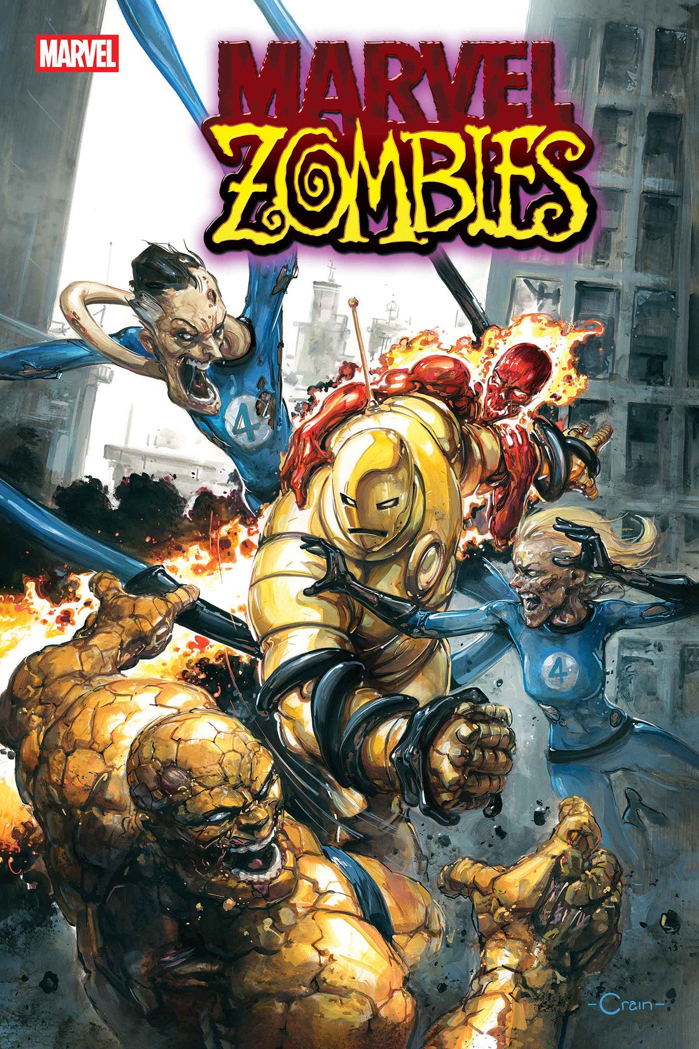 MARVEL ZOMBIES: RED BAND #1 CLAYTON CRAIN VARIANT [POLYBAGGED] 09/17/2025