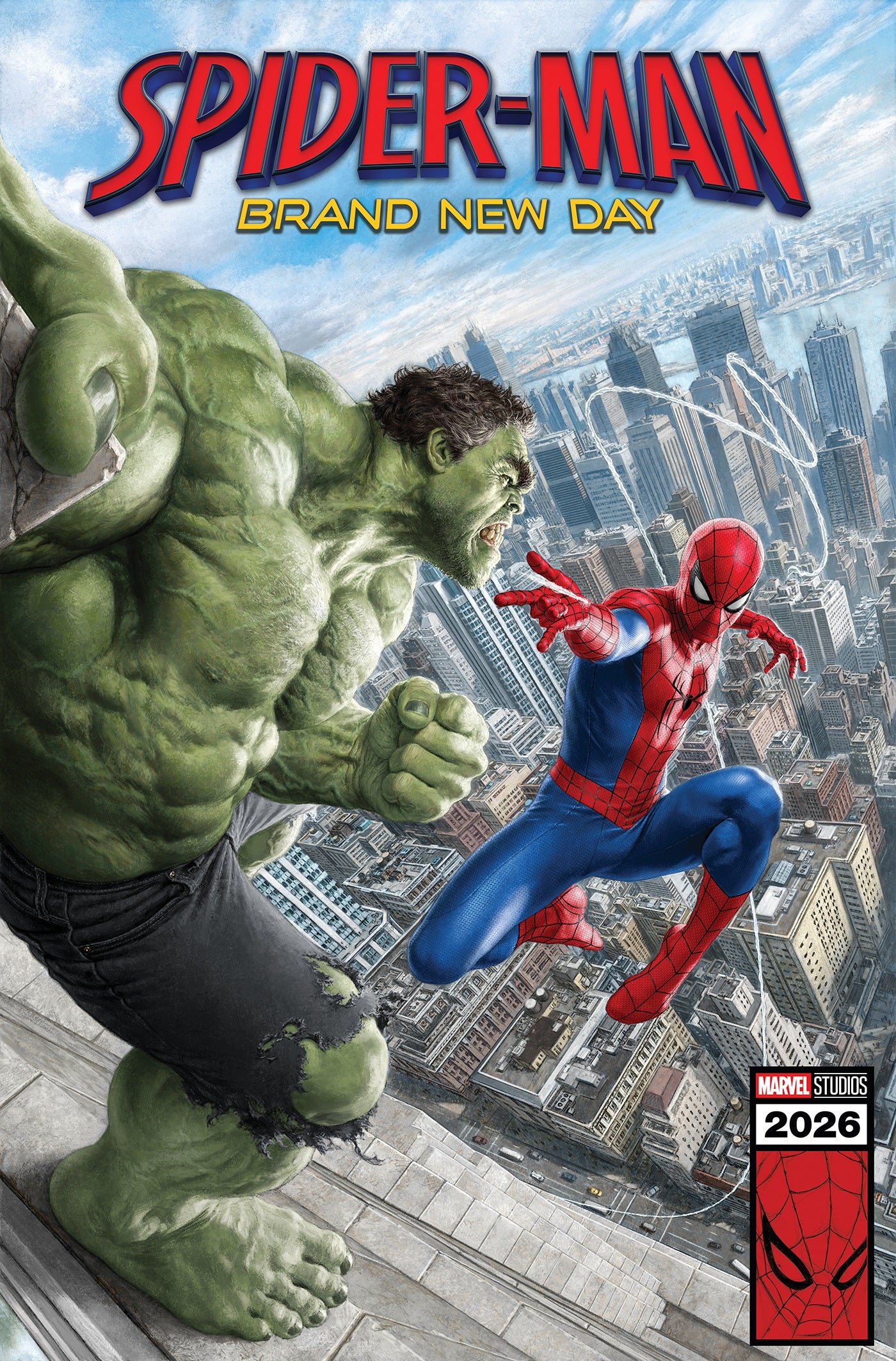 INFERNAL HULK #10 MAURO CASCIOLI SPIDER-MAN: BRAND NEW DAY MARVEL STUDIOS VARIANT 08/12/2026