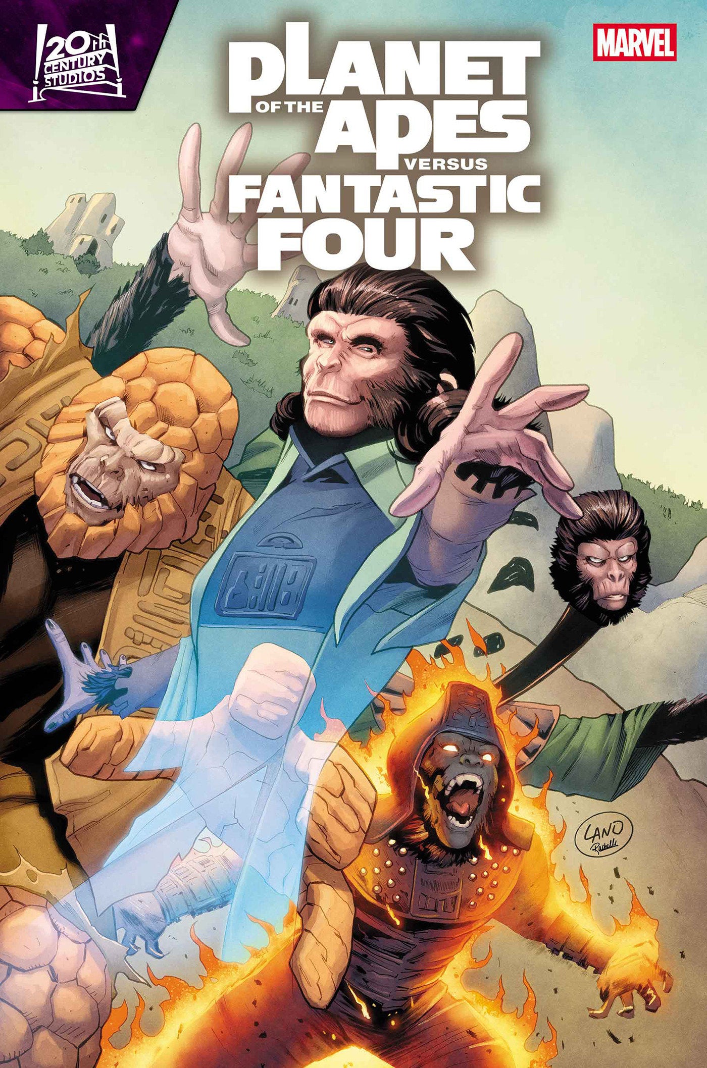 PLANET OF THE APES VS. FANTASTIC FOUR #2 03/11/2026