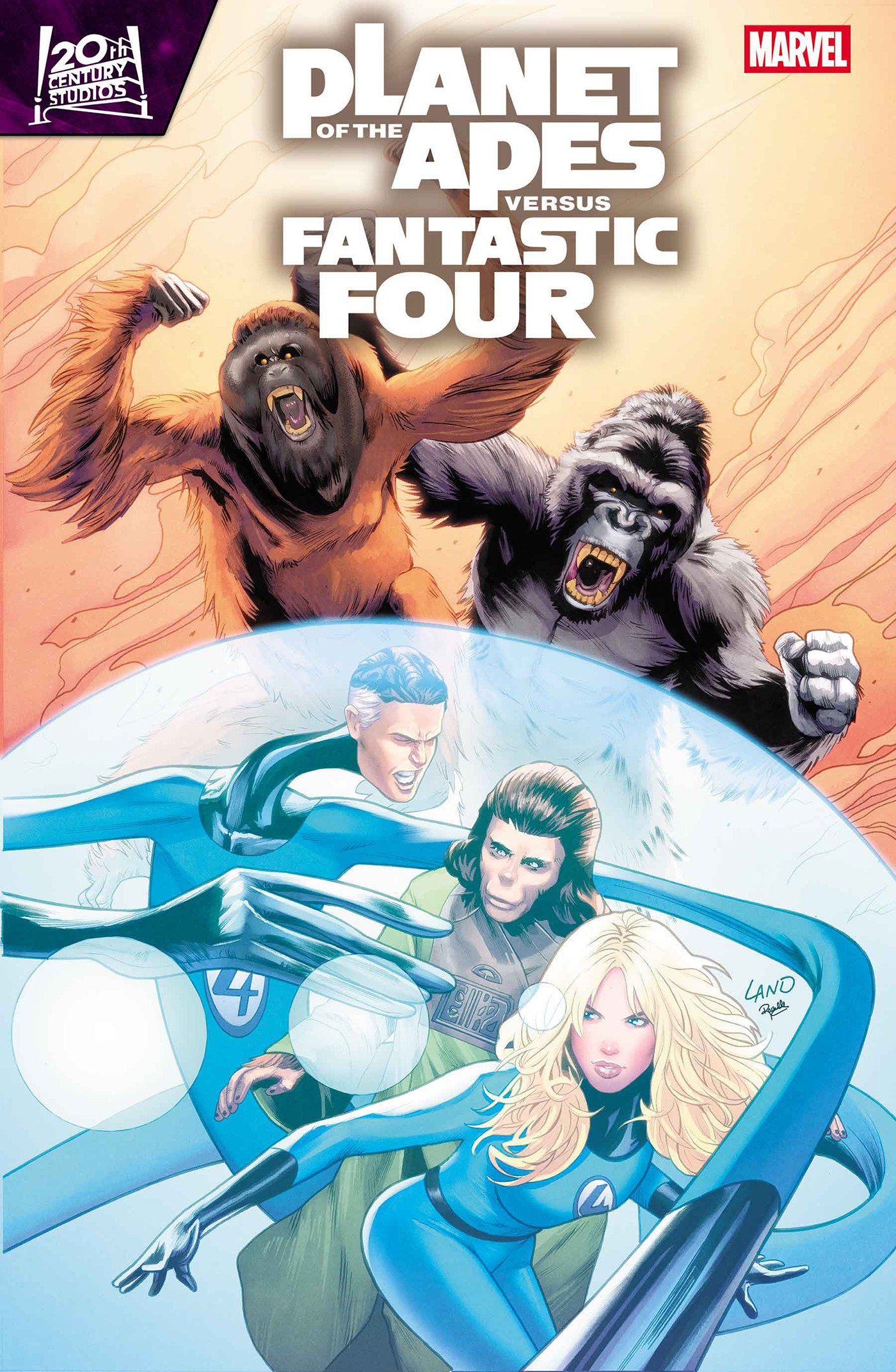 PLANET OF THE APES VS. FANTASTIC FOUR #3 04/15/2026