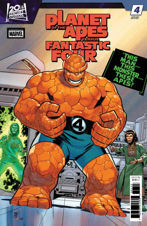 PLANET OF THE APES VS. FANTASTIC FOUR #4 PACO MEDINA HOMAGE VARIANT 05/27/2026