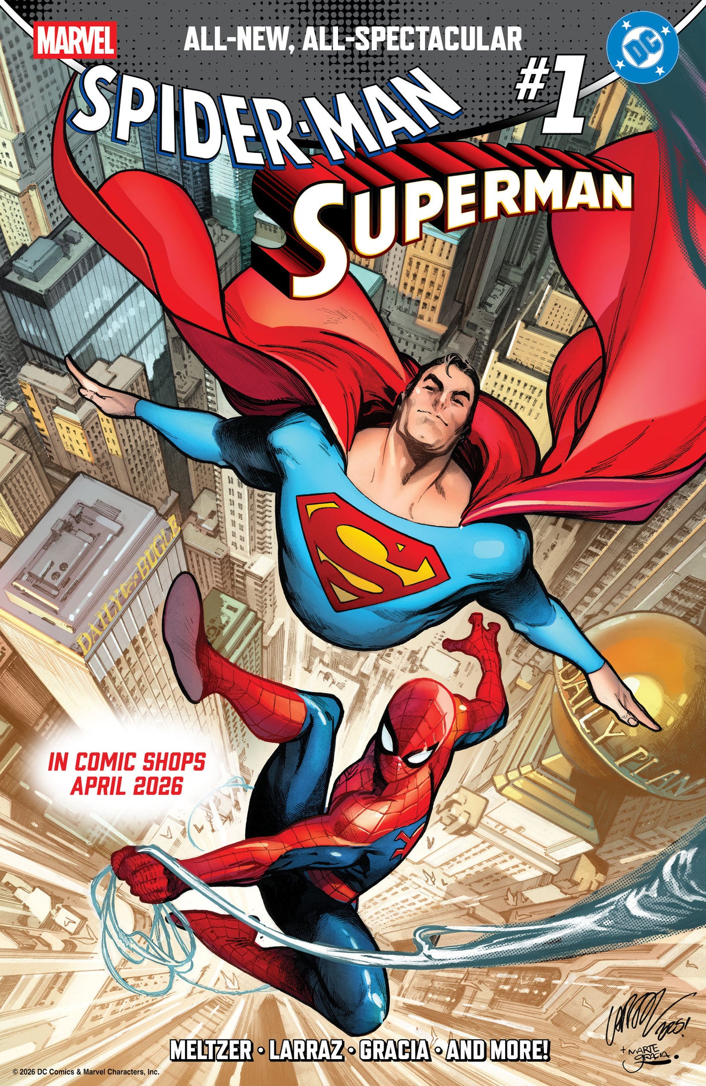 MARVEL/DC: SPIDER-MAN/SUPERMAN #1 04/15/2026