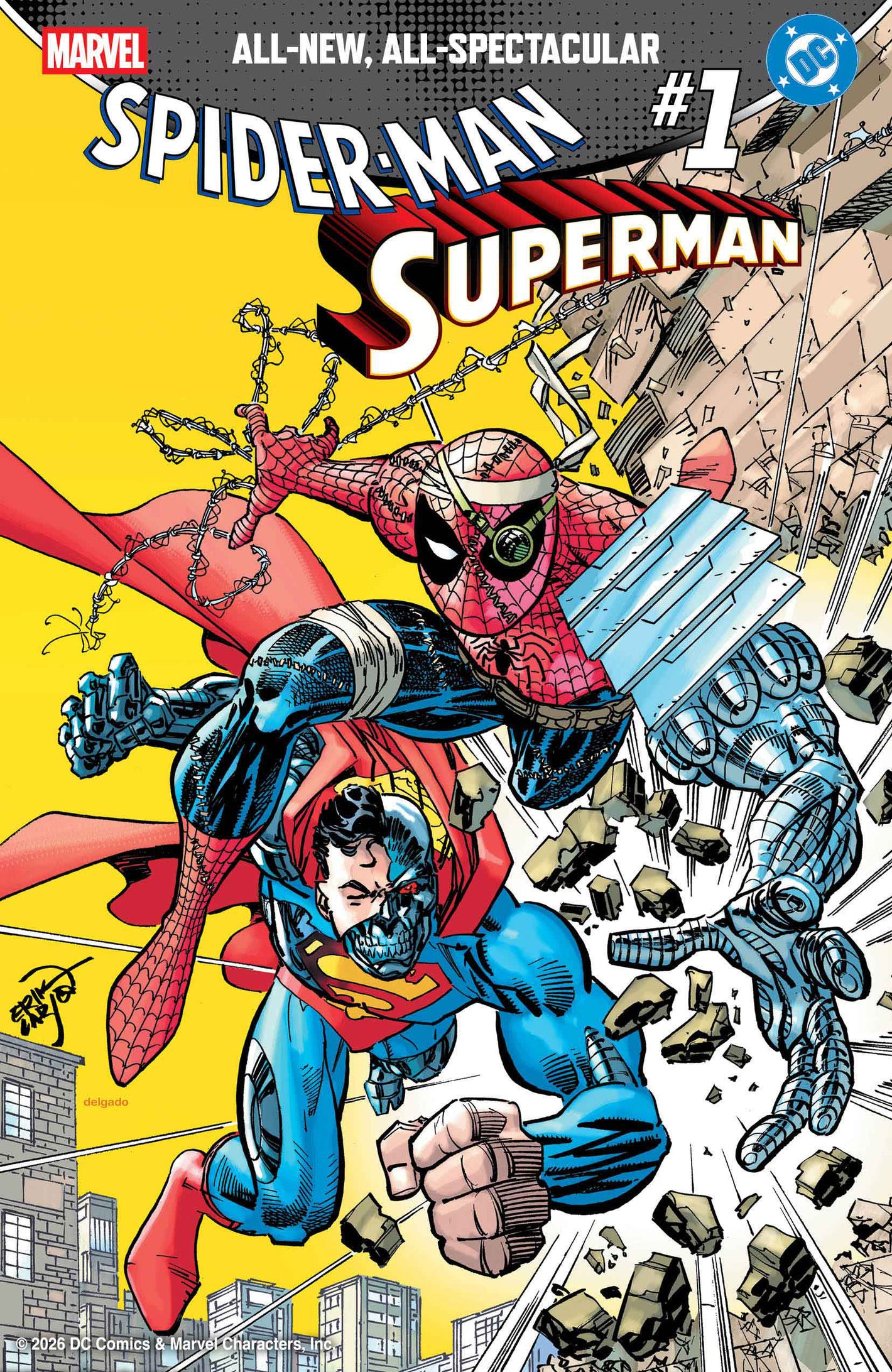 MARVEL/DC: SPIDER-MAN/SUPERMAN #1 ERIK LARSEN VARIANT 04/15/2026