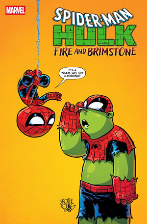 SPIDER-MAN/HULK: FIRE AND BRIMSTONE #1 SKOTTIE YOUNG VARIANT 08/19/2026