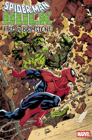 SPIDER-MAN/HULK: FIRE AND BRIMSTONE #1 RYAN STEGMAN VARIANT 08/19/2026