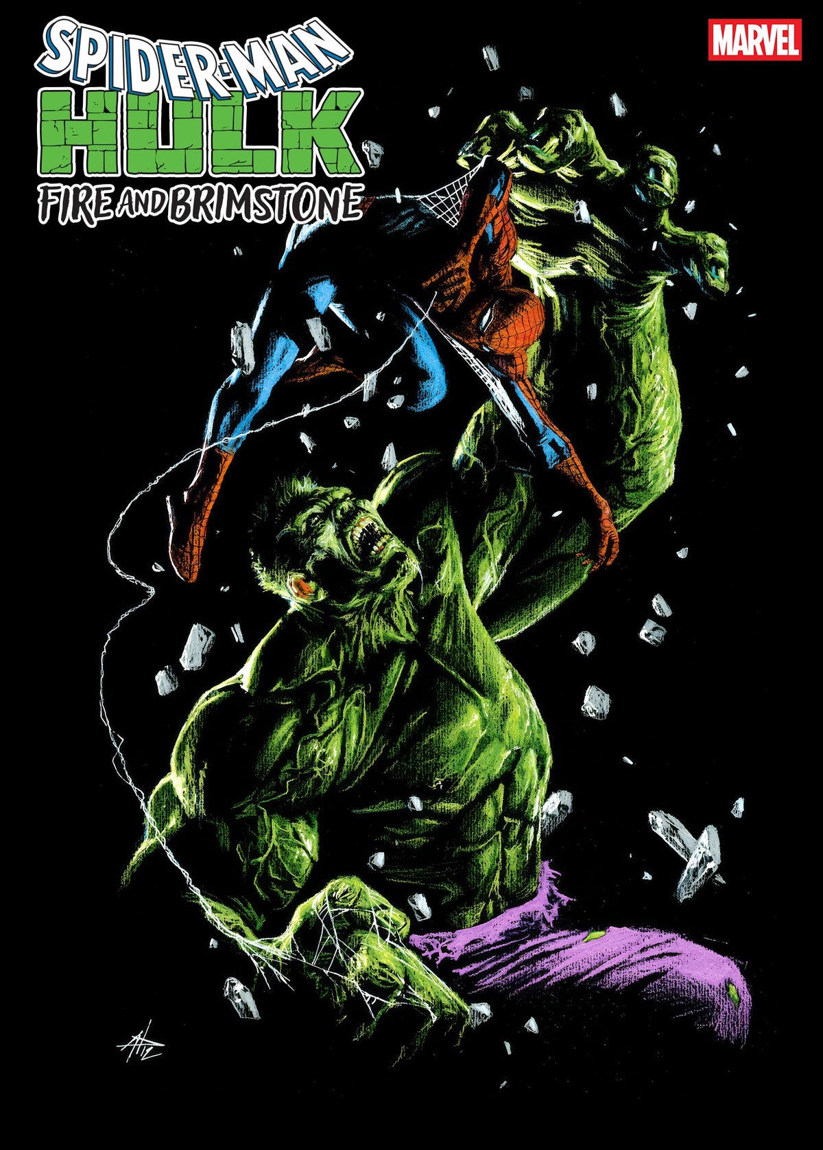 SPIDER-MAN/HULK: FIRE AND BRIMSTONE #3 GABRIELE DELL'OTTO VARIANT 10/28/2026