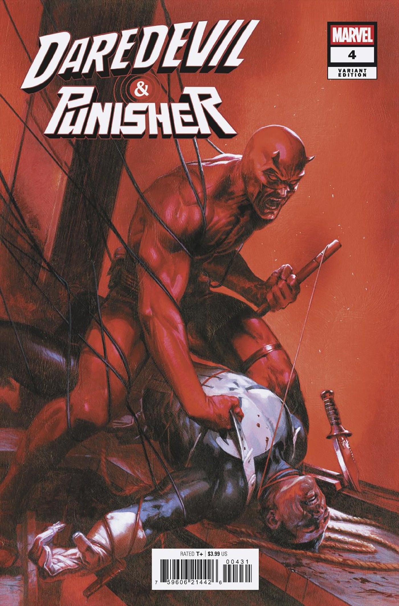 DAREDEVIL/PUNISHER: THE DEVIL'S TRIGGER #4 GABRIELE DELL'OTTO VARIANT 02/18/2026