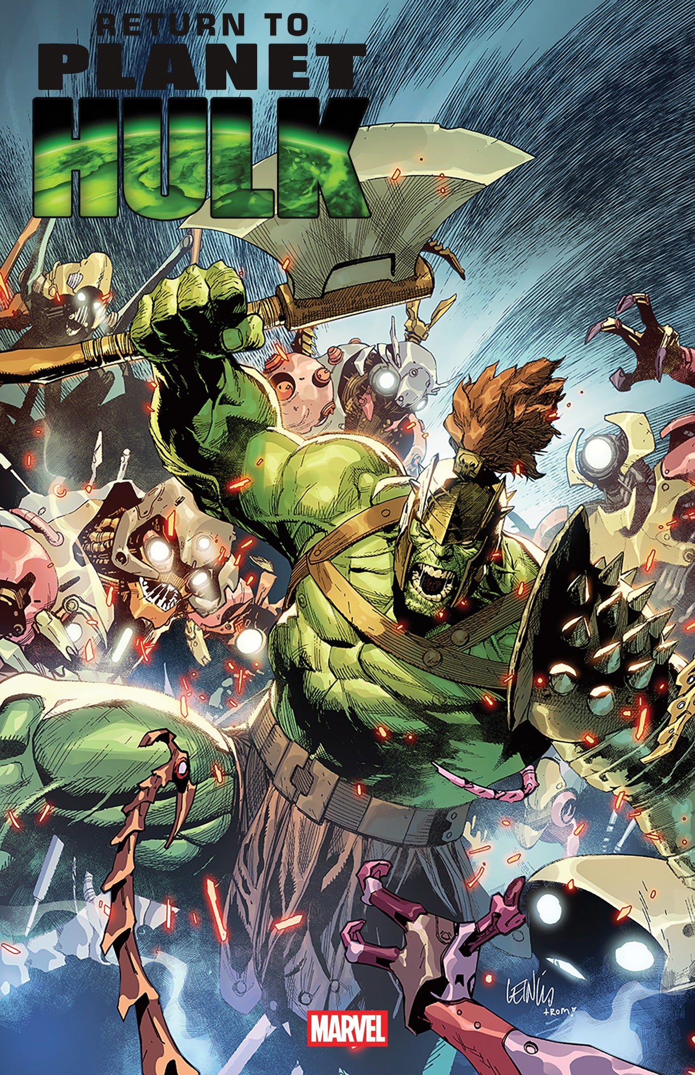 RETURN TO PLANET HULK #1 LEINIL FRANCIS YU VAR 10/08/25