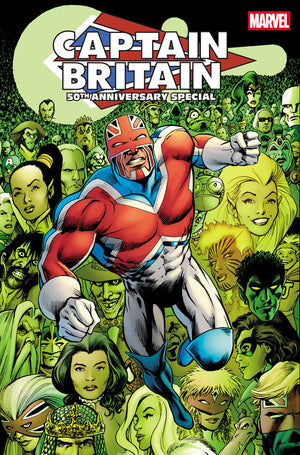 CAPTAIN BRITAIN 50TH ANNIVERSARY SPECIAL #1 10/14/2026