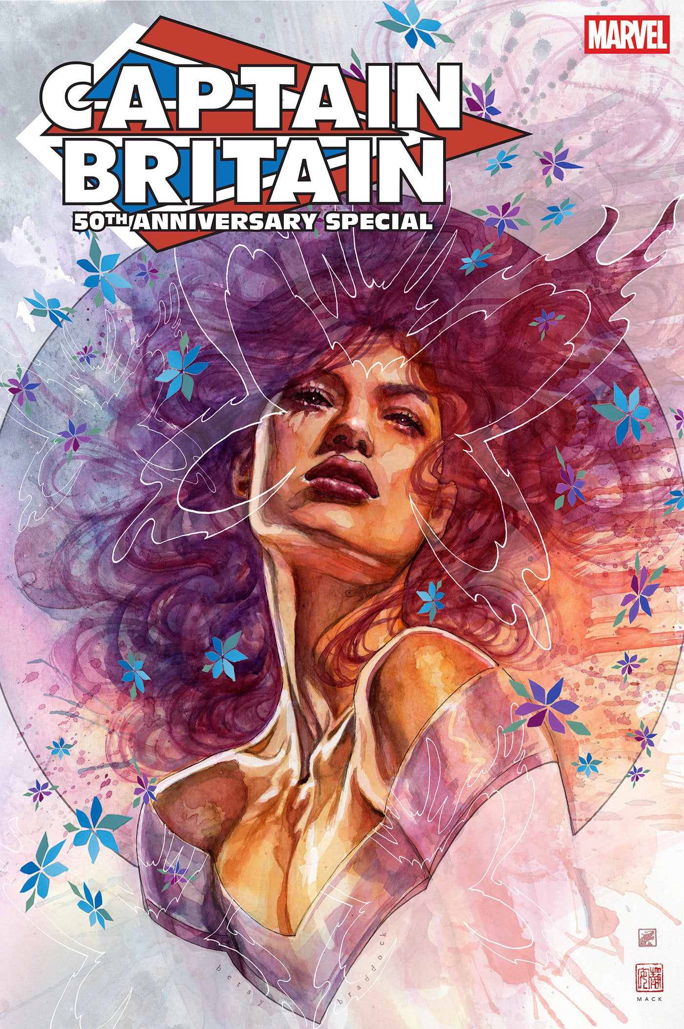 CAPTAIN BRITAIN 50TH ANNIVERSARY SPECIAL #1 DAVID MACK VARIANT 10/14/2026