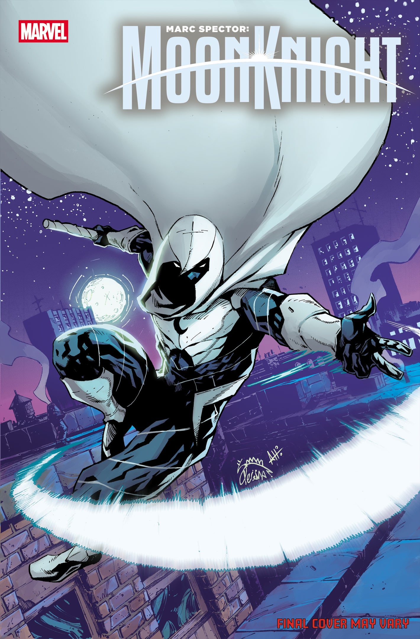 MARC SPECTOR: MOON KNIGHT #1 RYAN STEGMAN FOIL VARIANT 02/11/26