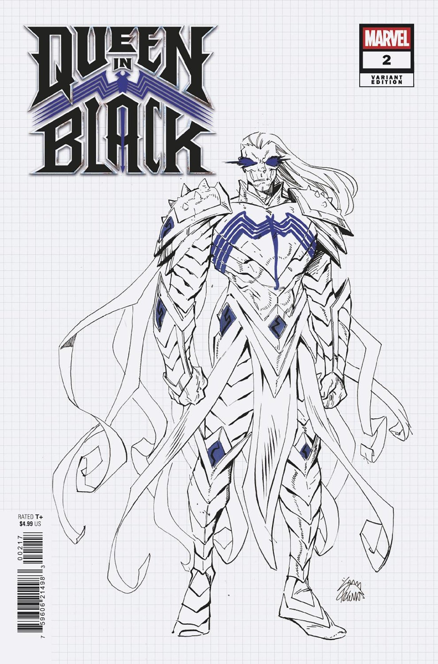 QUEEN IN BLACK #2 1/10 RYAN STEGMAN DESIGN VARIANT [QIB] 08/05/2026