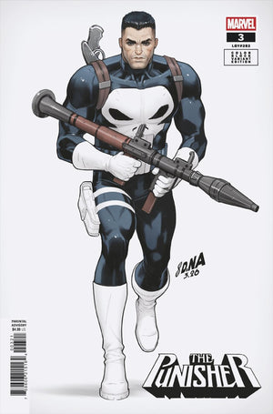 PUNISHER #3 DAVID NAKAYAMA COLOR BLOCK WHITE VARIANT 04/29/2026