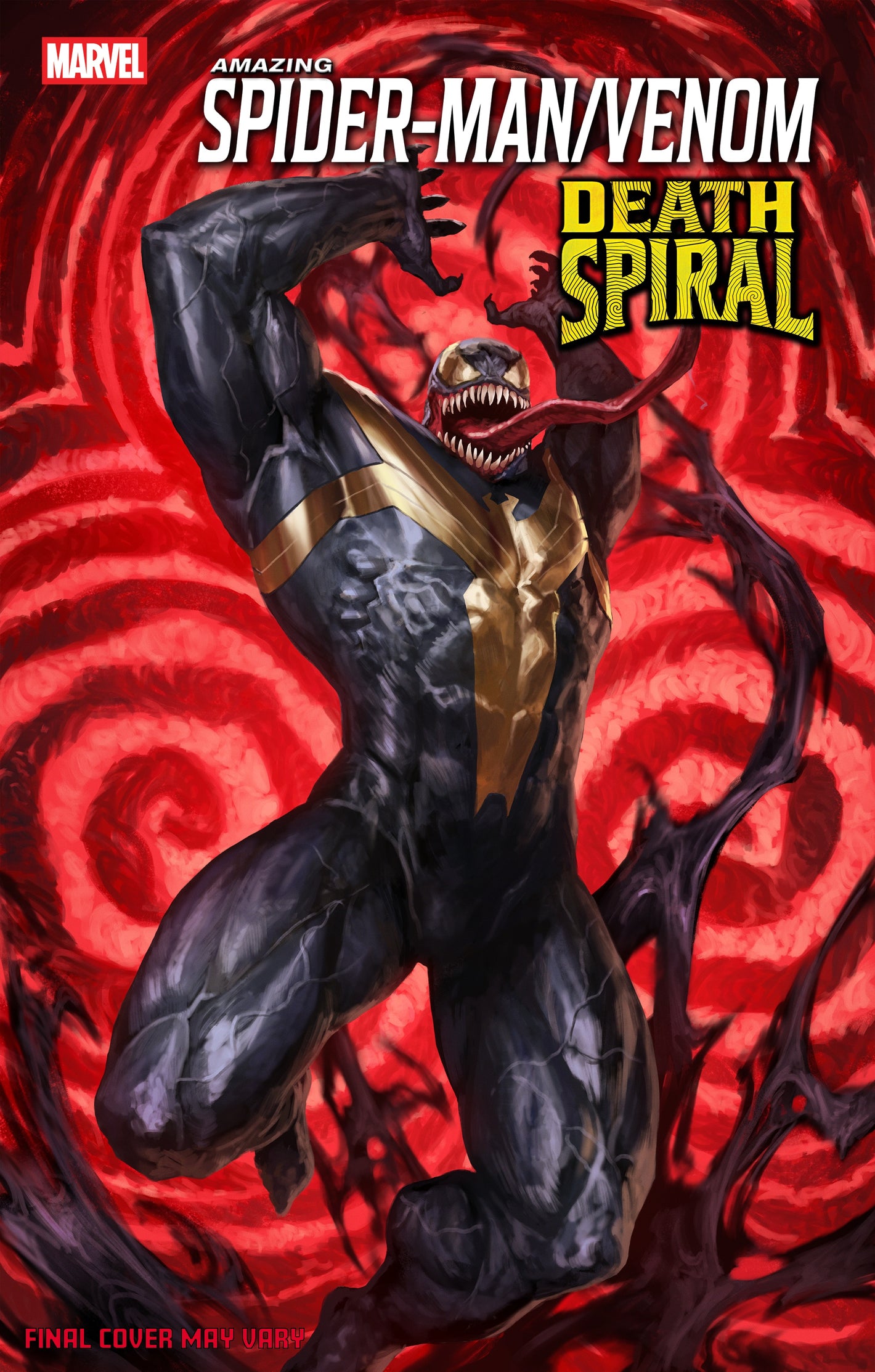 AMAZING SPIDER-MAN/VENOM: DEATH SPIRAL #1 SKAN VENOM VARIANT [DS] 02/25/2026
