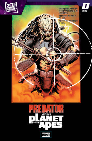 PREDATOR VS. THE PLANET OF THE APES #1 CHRIS CAMPANA MOVIE POSTER HOMAGE VARIANT 07/29/2026