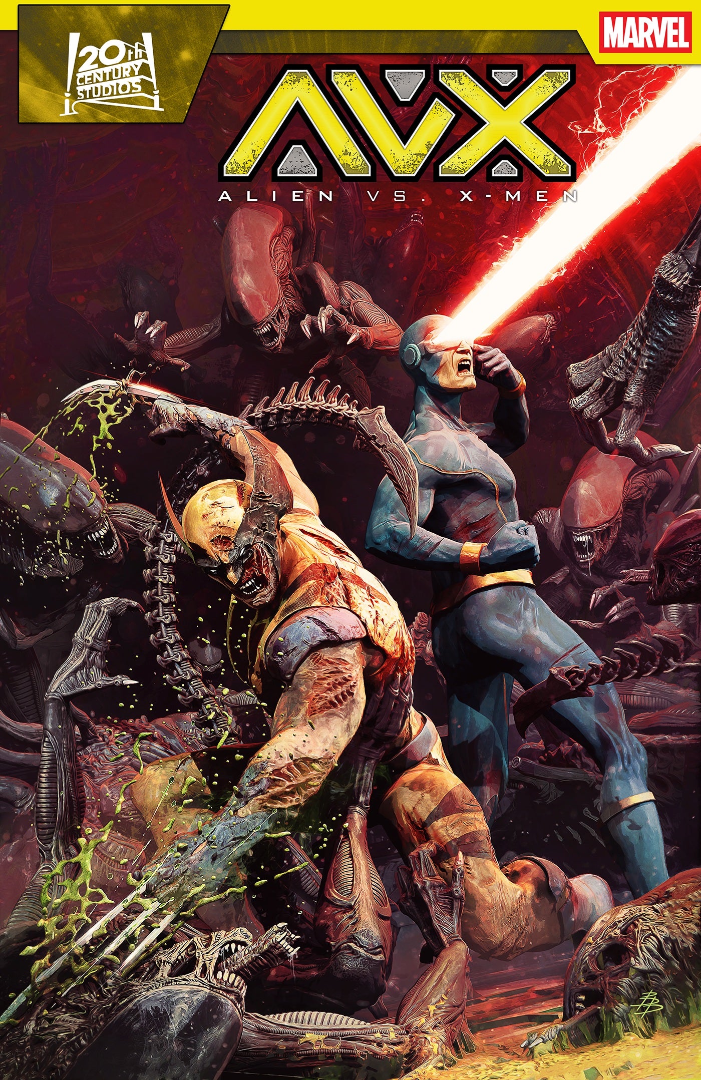 ALIEN VS. X-MEN #1 BJORN BARENDS VARIANT 09/16/2026