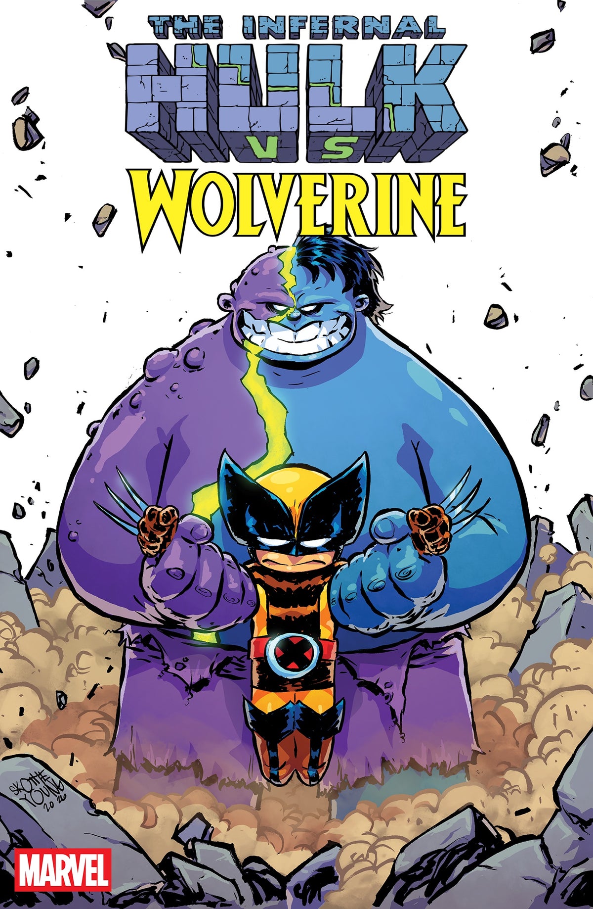 INFERNAL HULK VS. WOLVERINE #1 SKOTTIE YOUNG VARIANT 09/23/2026