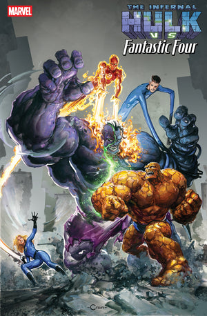 INFERNAL HULK VS. FANTASTIC FOUR #1 CLAYTON CRAIN VARIANT 10/14/2026