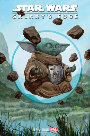 STAR WARS: GALAXY'S EDGE - ECHOES OF THE EMPIRE #1 E.M. GIST MANDALORIAN & GROGU VARIANT 04/22/2026