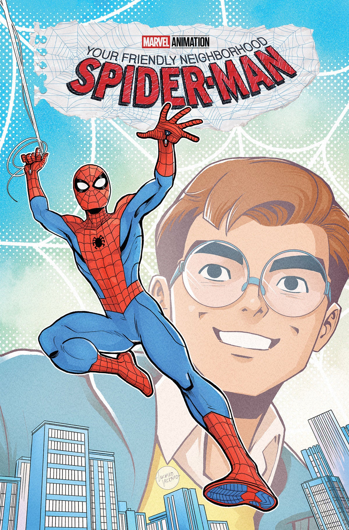 YOUR FRIENDLY NEIGHBORHOOD SPIDER-MAN #1 COVER B LUCIANO VECCHIO VARIANT 12/09/2026
