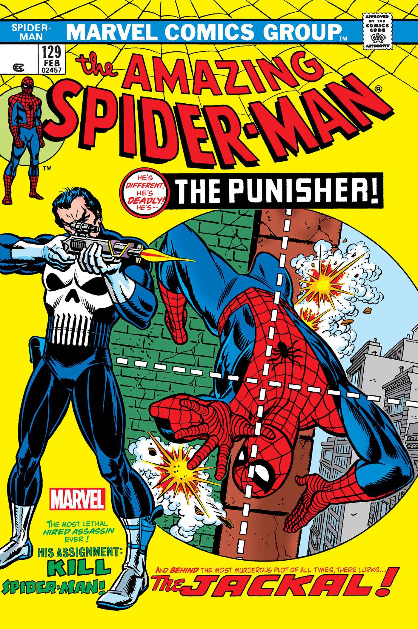AMAZING SPIDER-MAN #129 FACSIMILE EDITION [NEW PRINTING 2] 07/08/2026