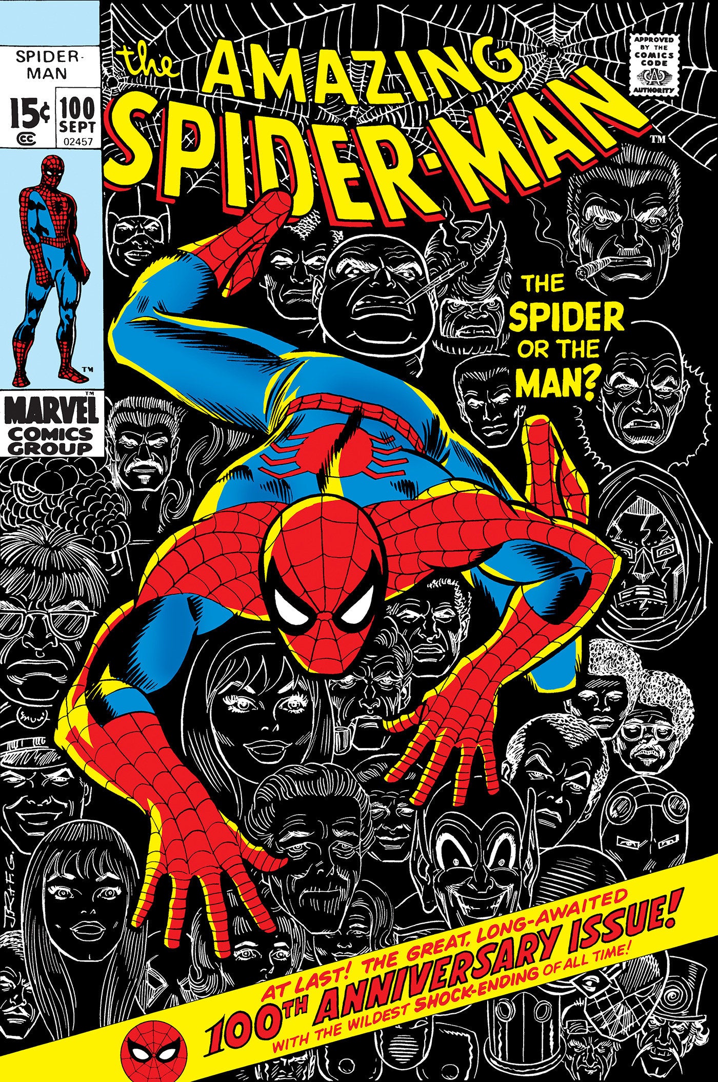 AMAZING SPIDER-MAN #100 FACSIMILE EDITION FOIL VARIANT 08/12/2026