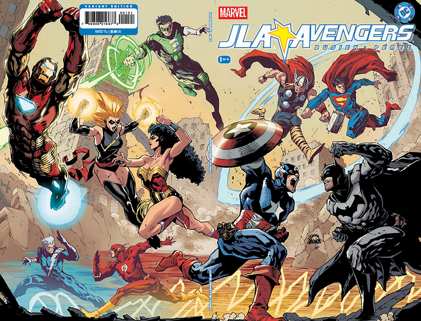 JLA/AVENGERS #1 FACSIMILE EDITION RYAN STEGMAN WRAPAROUND VARIANT 05/27/2026