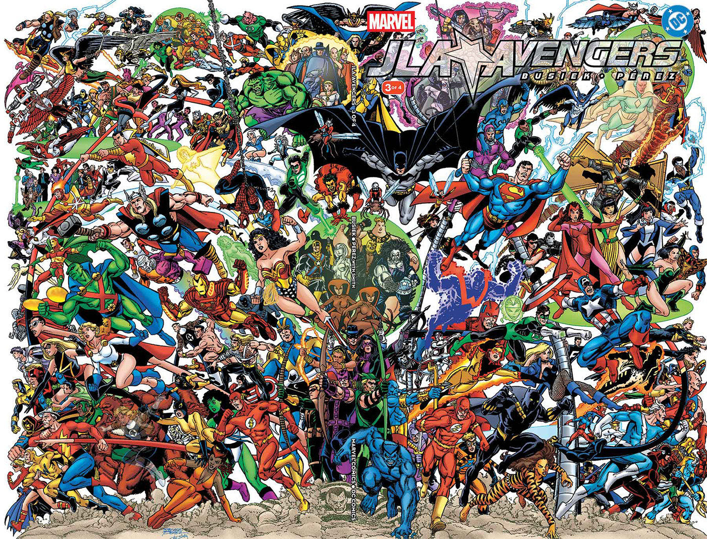 JLA/AVENGERS #3 FACSIMILE EDITION WRAPAROUND COVER 07/22/2026