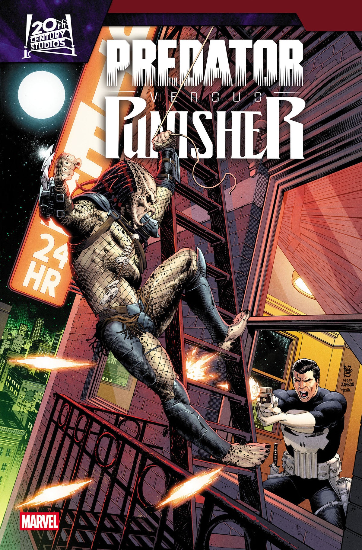 PREDATOR VS. PUNISHER #2 COVER B PAULO SIQUEIRA HOMAGE VARIANT 12/16/2026