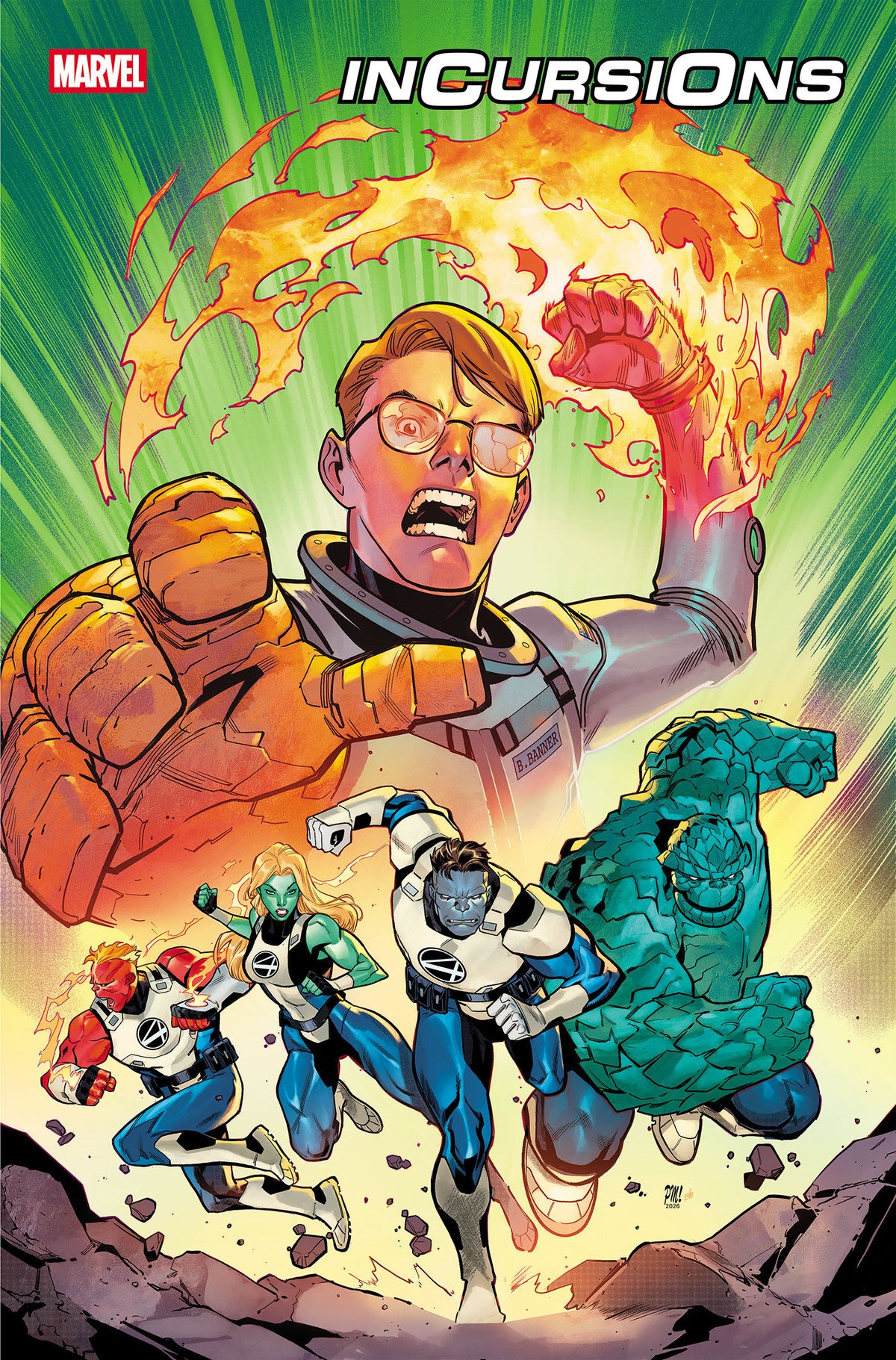 FANTASTIC FOUR: INCURSIONS #1 COVER A BY PACO MEDINA 12/23/2026