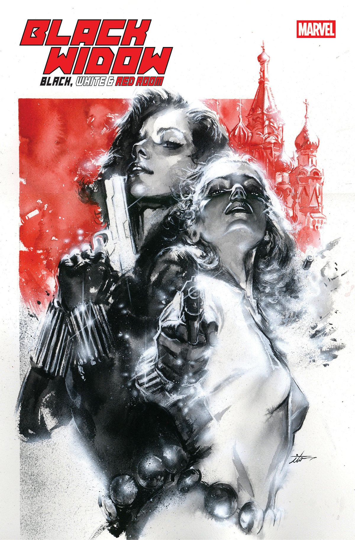 BLACK WIDOW: BLACK, WHITE & RED ROOM #1 COVER A 12/16/2026
