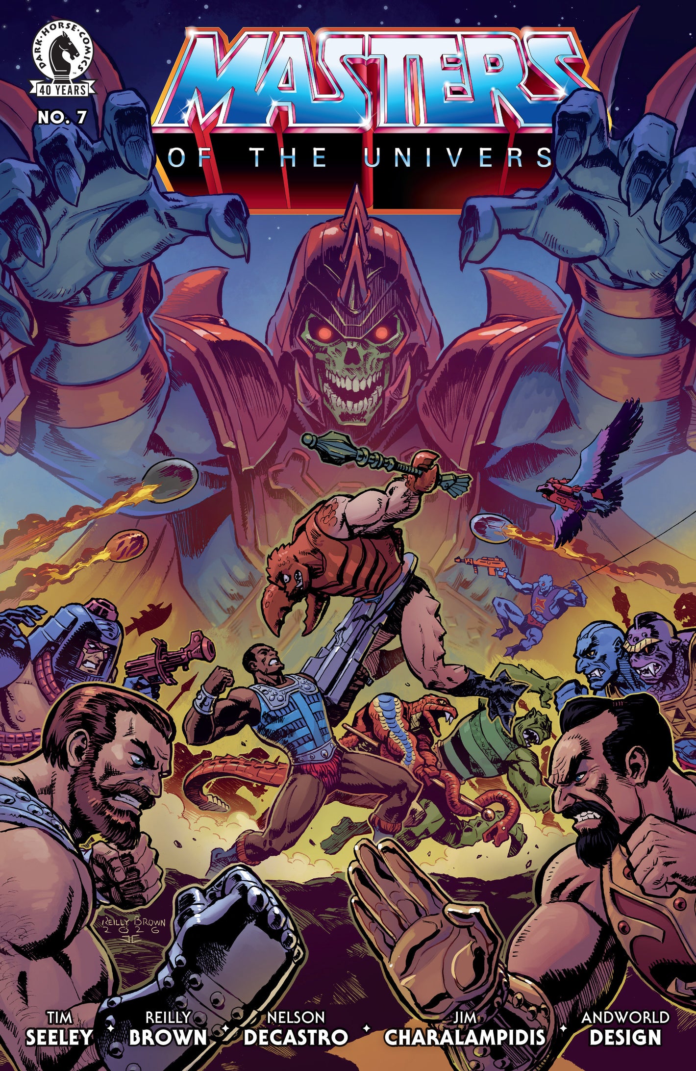 He-Man and the Masters of the Universe #7 (CVR A) (Reilly Brown) 07/22/2026