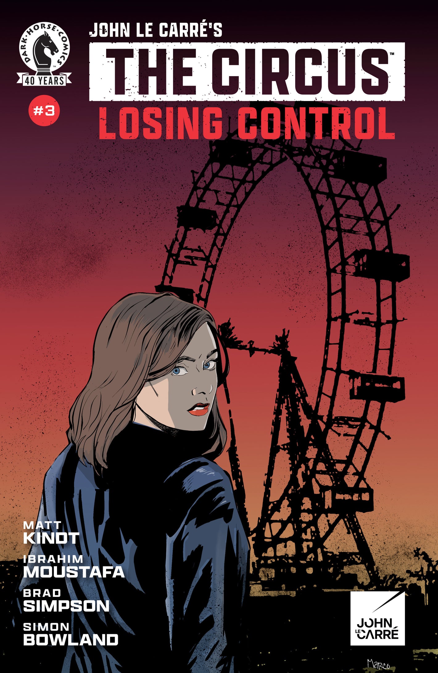 JOHN LE CARRE'S: THE CIRCUS--LOSING CONTROL #3 (CVR A) (MARO FINNEGAN) 02/04/26