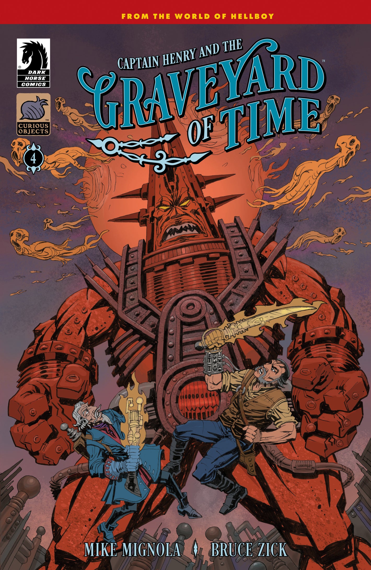 CAPTAIN HENRY AND THE GRAVEYARD OF TIME #4 (CVR A) (BRUCE ZICK) 02/18/26