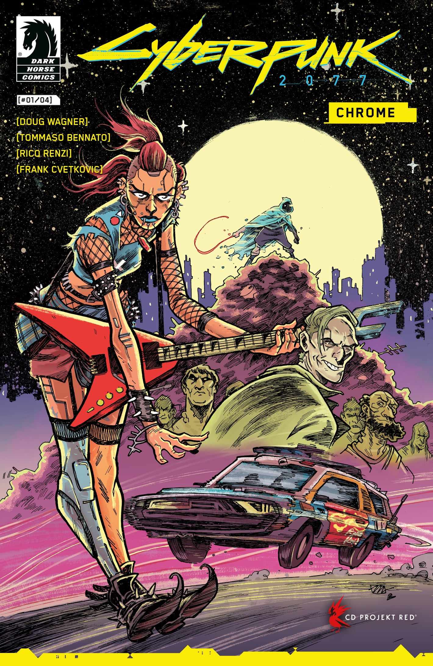 CYBERPUNK 2077 CHROME #1 CVR B MARK LASZIO 1/14/2026