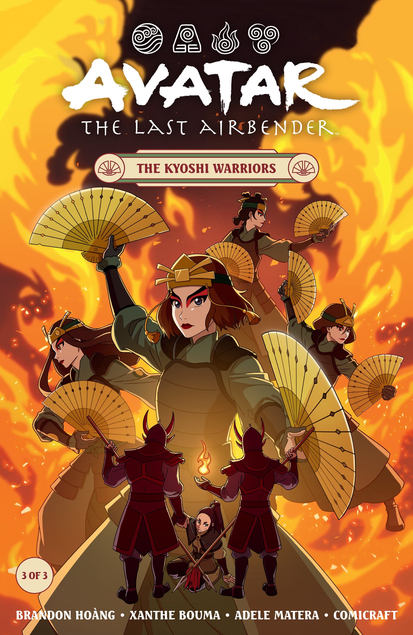 Avatar: The Last Airbender--The Kyoshi Warriors #3 (CVR A) (Danielle Weires) 07/15/2026