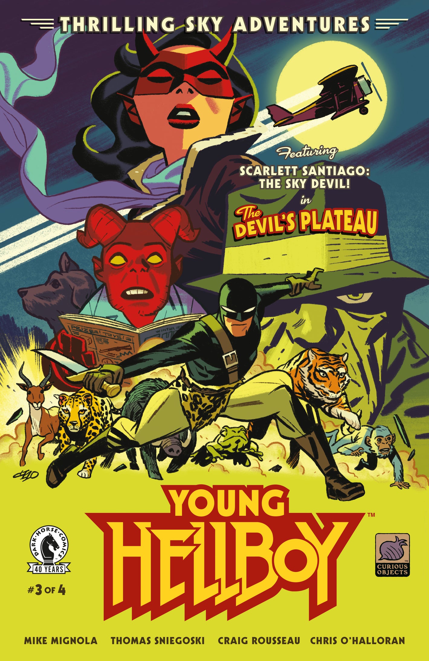 YOUNG HELLBOY: THRILLING SKY ADVENTURES #3 (CVR B) (MICHAEL CHO) 08/05/2026